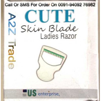 Cute Skin Ladies Skin Razor Seduces Your Skin With an Easy Glide- 20 Pcs Pack On Discount Price, With Bi Feather King-MRP 699 Free, Offer Price Rs.499/- 